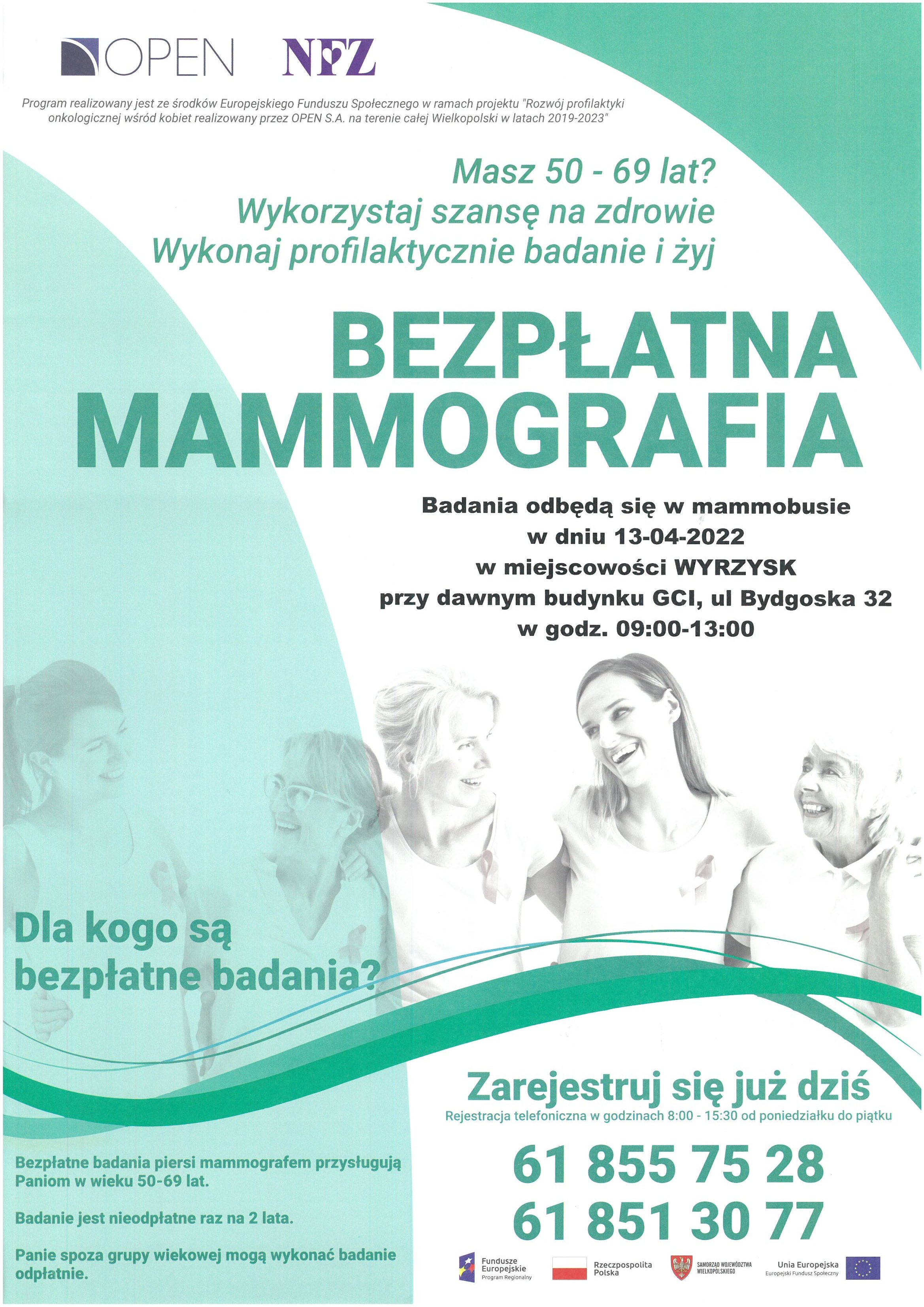 Mammografia Open 13.04.2022