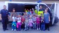 Przedszkolaki odwiedziły Komisariat Policji w Wyrzysku
