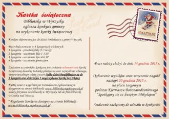 Konkurs gminny "Kartka świąteczna"