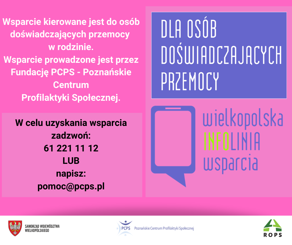 FB-Wielkopolska INFOlinia Wsparcia - PRZEMOC