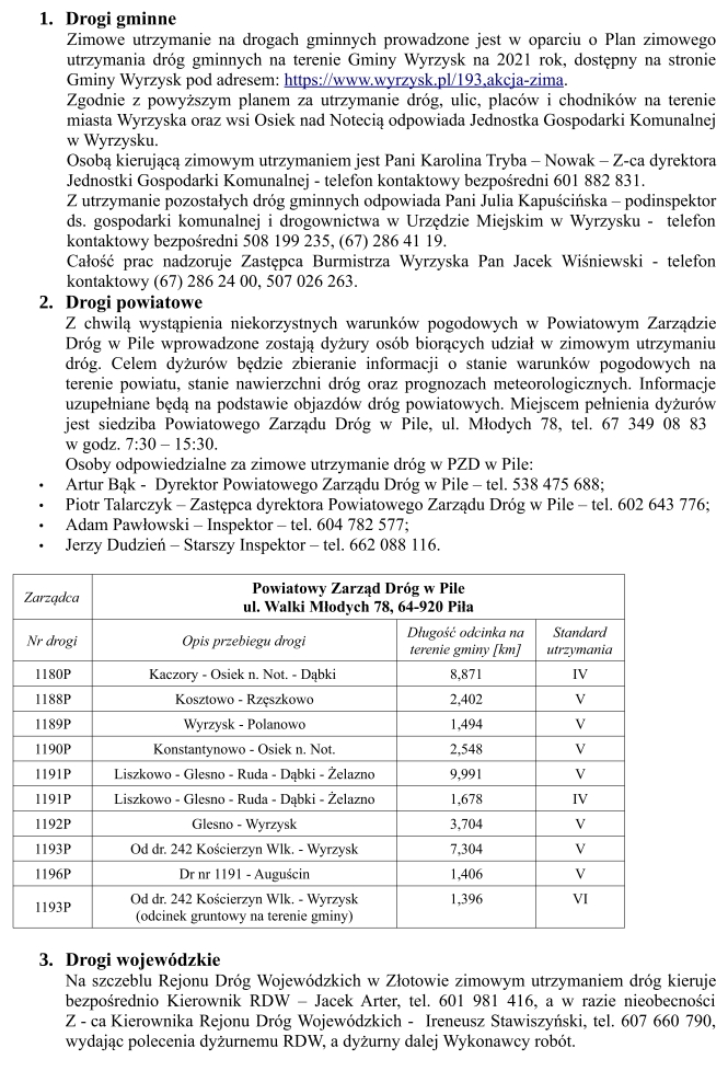 1_PDFsam_Informacja o zimowym utrzymaniu dróg na terenie...