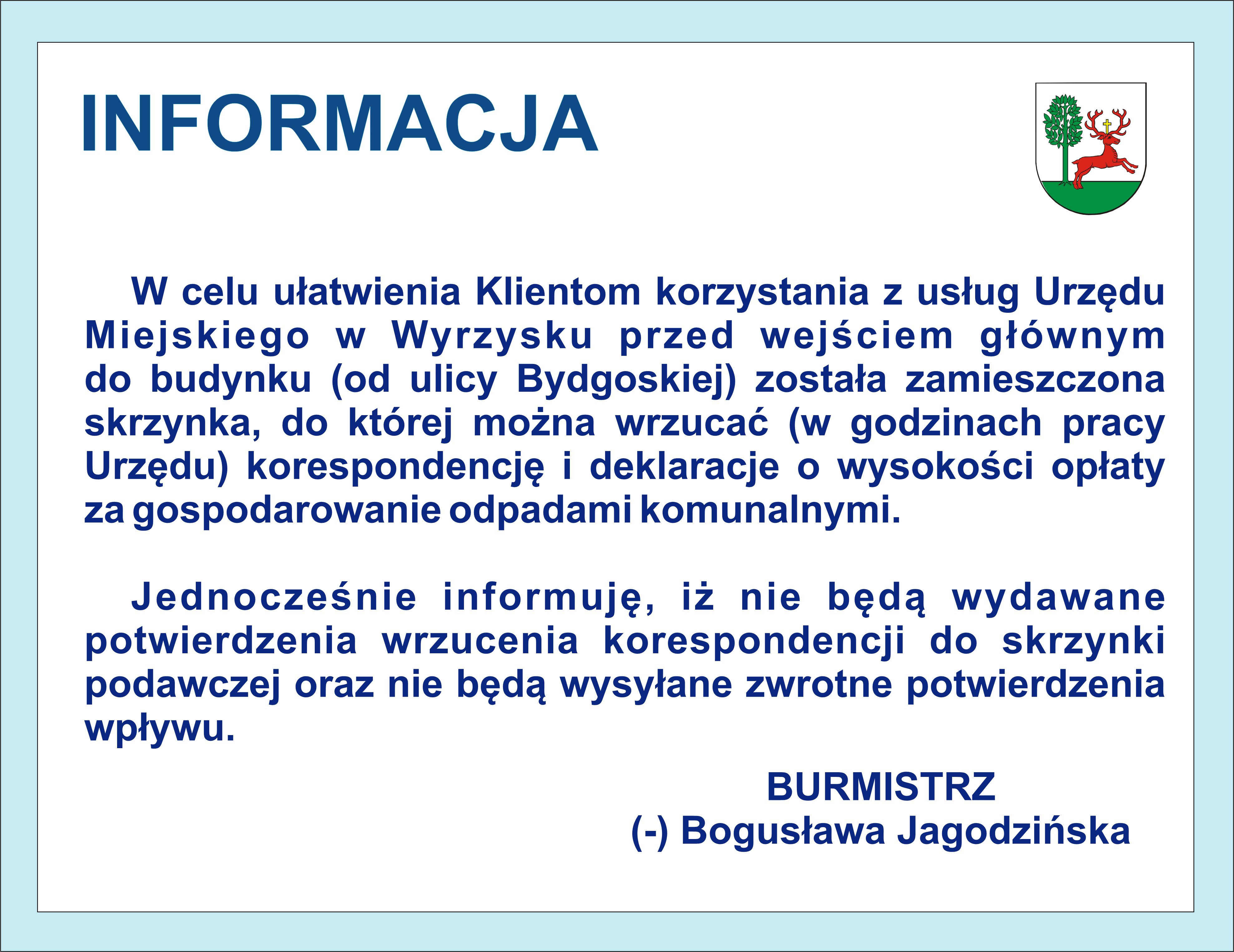 Info grafika skrzynka