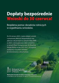 Dopłaty bezpośrednie - plakat 2