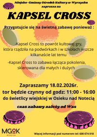 Kapsel Cross to przede wszystkim powrót kultowej gry, która rządziła na podwórkach i w szkołach jeszcze kilkanaście lat...