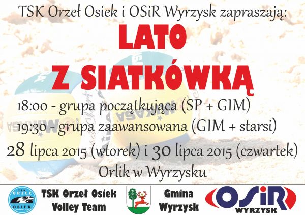 Lato z siatkówką