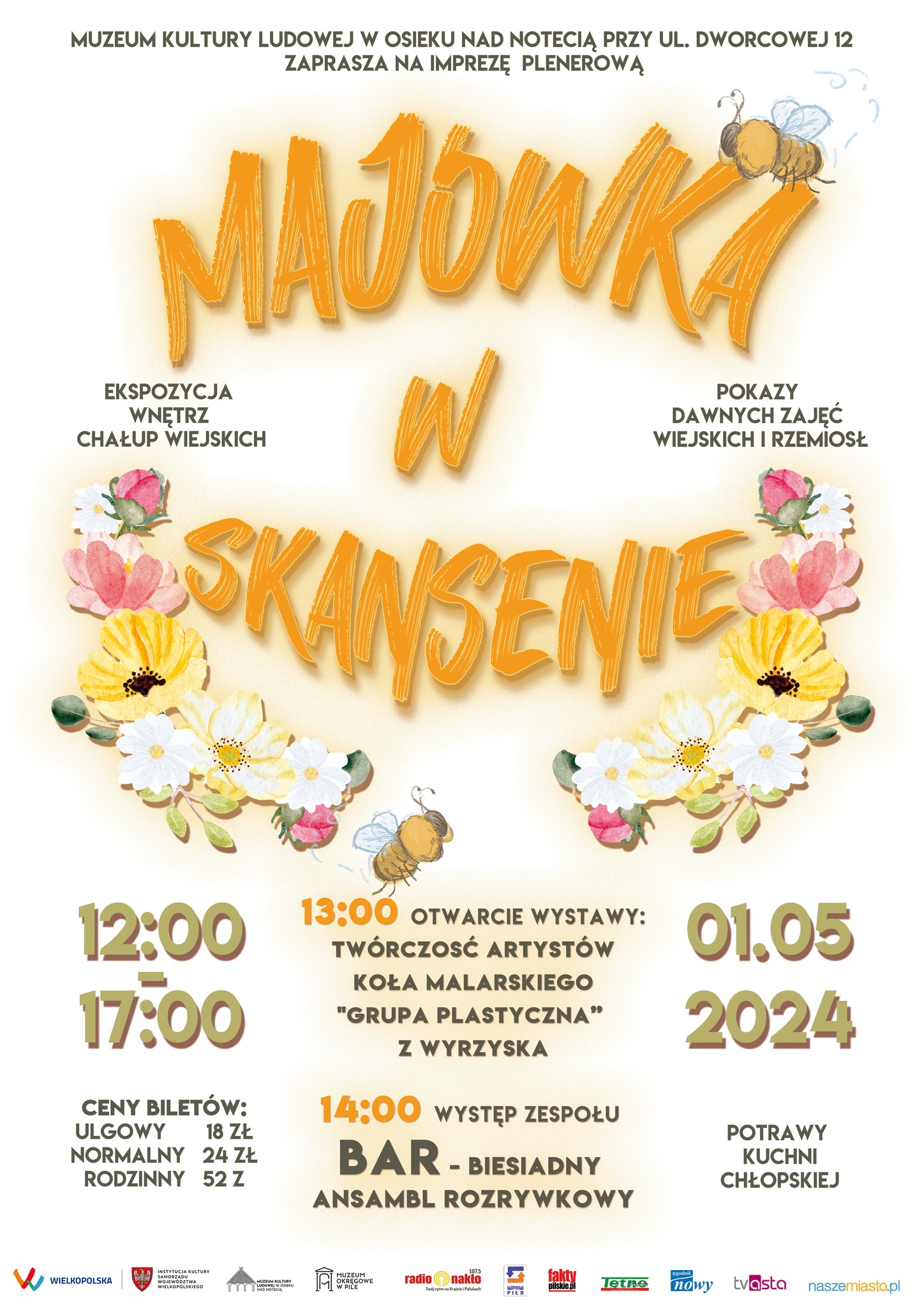 Majówka w skansenie