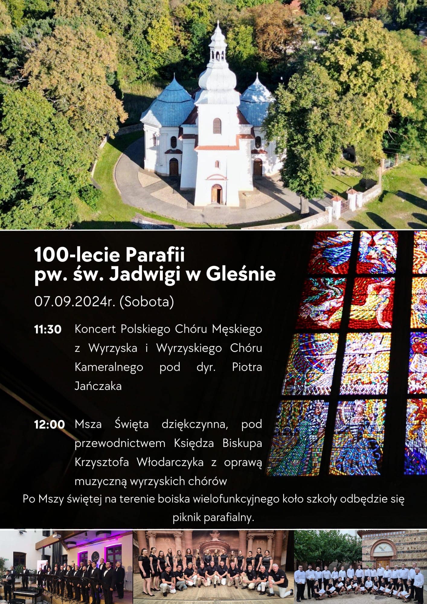 100-lecia Parafii pw. św. Jadwigi w Gleśnie