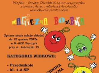 Konkurs plastyczny "Magiczna bombka"